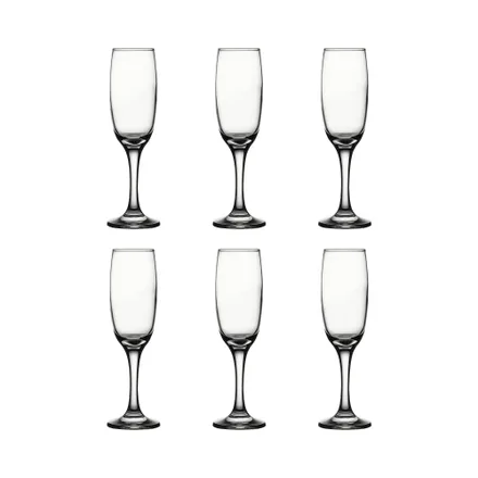 Set Copas Champan Pasabahce Imperial 6 Piezas 210ml