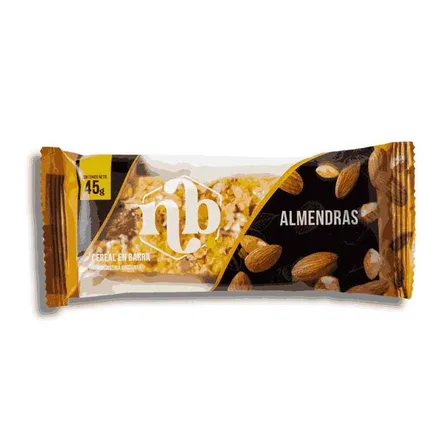 Barra Cereal Bars Almendras 45g