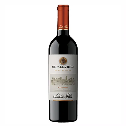 Vino Chileno Santa Rita Medalla Real Gran Reserva Carmenere 750M