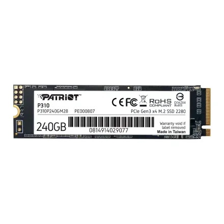 2 Patriot P310 Pcie