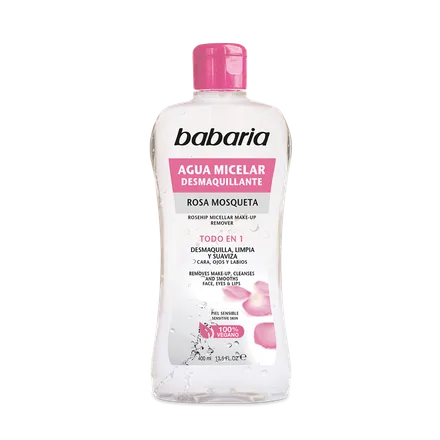 Babaria Micelar Desmaquillante Rosa Mosqueta 400ml