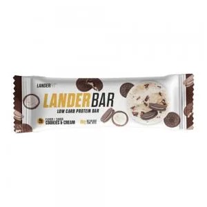 Barra Proteina Low Carb Landerfit Cookies 45g