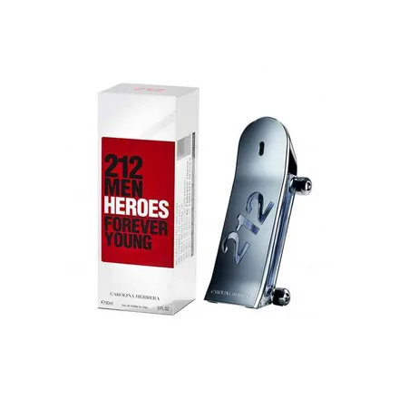 212 Men Heroes Forever Youg Eau Toilette 90ml