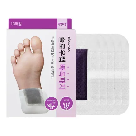 SLOWLAB PARCHE CALMANTE P/PIES LAVENDER 10PCS
