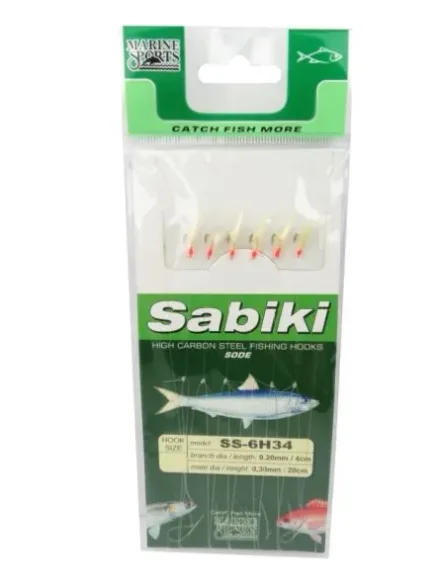 Marine Senuelo Sabiki 3 Ss 6H34