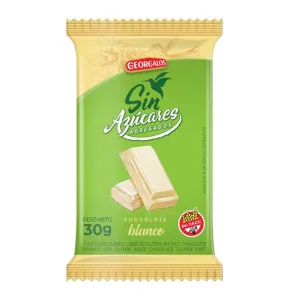 Barra Chocolate Georgalos Acucar 30g