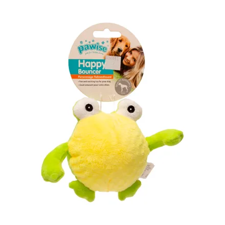 Juguete Para Mascotas Pawise 15171 Peluche De Rana 16 Cm Verde