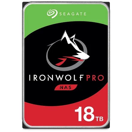 Hard Disk Interno Sistema Nas Seagate Ironwolf Pro 7200 Rpm 18TB
