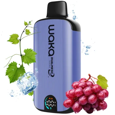 Waka Vaper Dese Sopro 8000 Tangy Grape Plastico 3 Nicotina