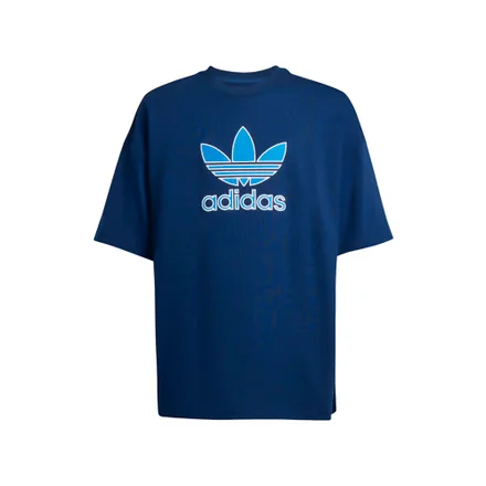 Remera Juvenil Adidas Jv8558 Oversize Trefoil Unisex