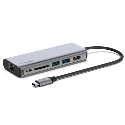 Hub Belkin Multiporta Ethernet Hdmi 2 Sd