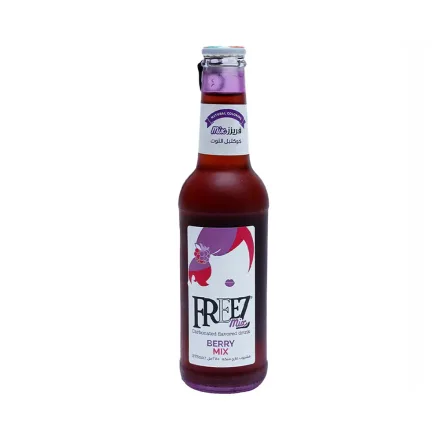 Bebida Gasificada Freez Mix Frutas Rojas Sin Alcohol 275ml