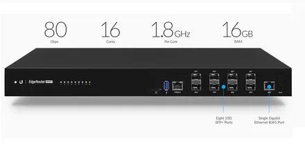 Ui Er 8 Xg Br Sfp Plus RJ45 Edgerouter Infinity