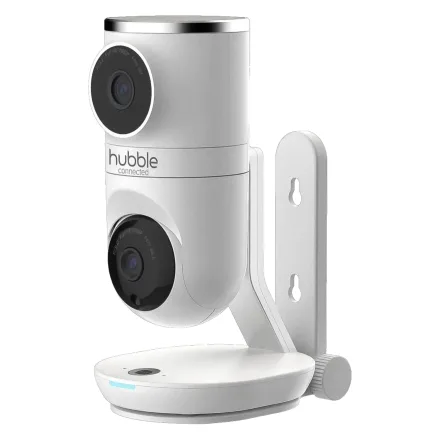Babá Eletrônica Hubble Nursery Pal Dual Vision WiFi Alexa - Branco
