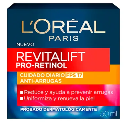 Creme Oreal Revitalift Pro Retinol Dia Rugas 50ml