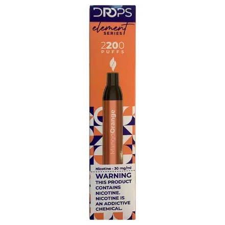 Vape Drops 2200 Puffs Mango
