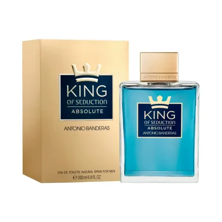 Perfume Masculino Antonio Banderas King Of Seduction Absolute Edt 200ml