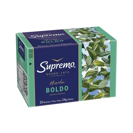 Te Supremo Hierba Boldo 20 24g