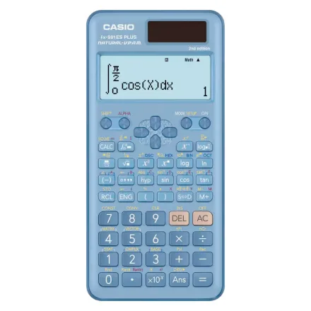 Calculadora Cientifica Casio FX-991ES Plus-BU - Celeste