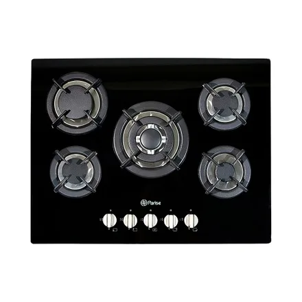Cocina Gas Empotrable Parise 5 Hornallas Bivolt