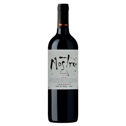 Vino Chileno Indomita Nostros Reserva Merlot 750ml