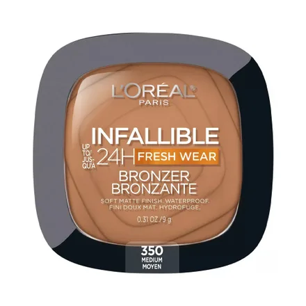 Base En Polvo Oreal Infallible 24 Fresh Wear 350 Medium Moyen