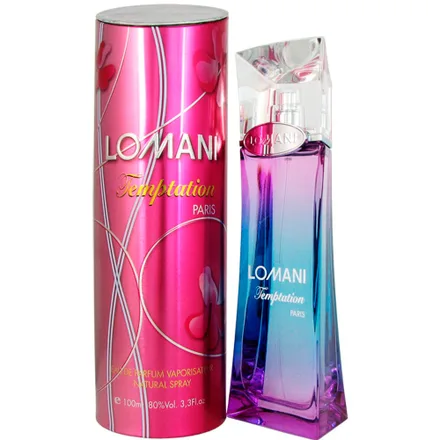 Perfume Lomani Temptation Woman Eau Parfum Feminino 100ml