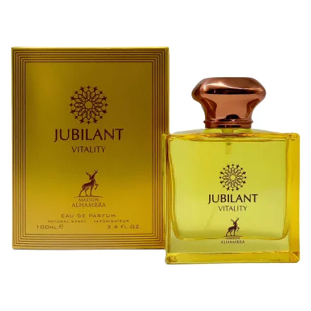 Perfume Maison Alhambra Jubilant Vitality Eau Parfum Unissex 100ml