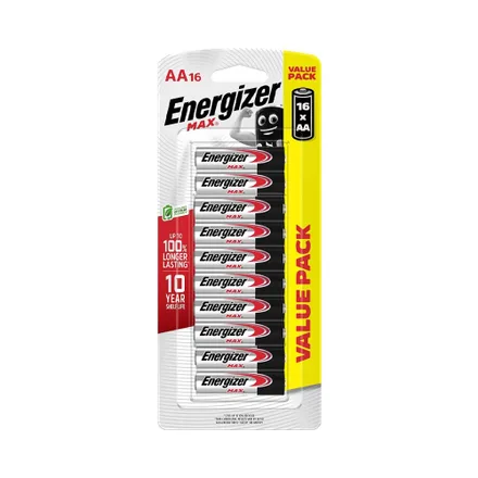 Pila Recargable Energizer E91 BP16 16