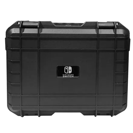 MALETA NINTENDO SWITCH PROVA AGUA PRETO COMPLETO