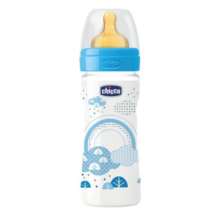 Biberon Chicco Well Being Azul 20 330ml