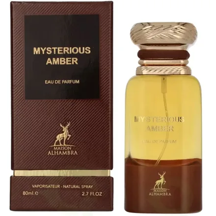 Perfume Maison Alhambra Mysterious Amber Eau Parfum Unissex 80ml