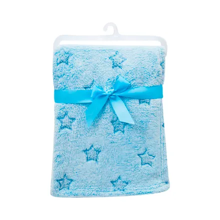 Manta Para Bebes Buba 11846 Estrellas Azul