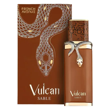 Perfume French Avenue Vulcan Sable Eau Parfum Unissex 100ml