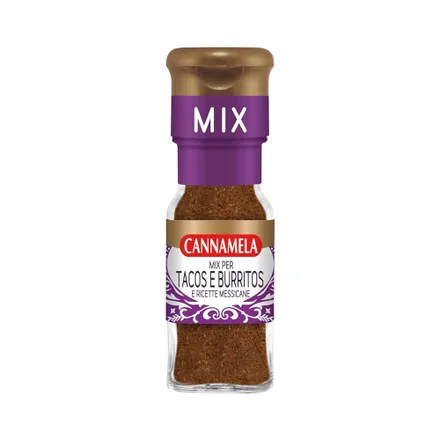 Condimento Cannamela Mix Tacos Burritos 25g
