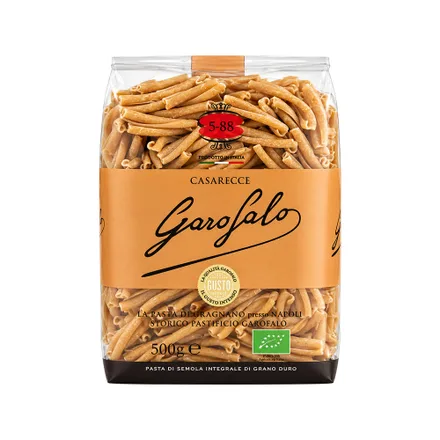 Pasta Garofalo Casarecce Integral Bio 500g