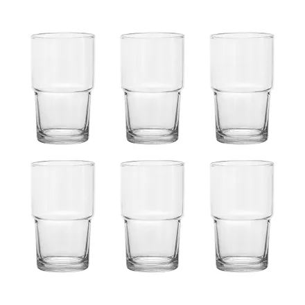 Set Vasos Pasabahce Hill 6 Piezas 440ml