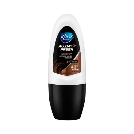 Desodorante Roll On Karis Naturals 3 En 1 Allday Fresh Mystry 50ml