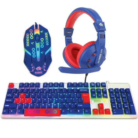 Teclado Vivitar Lvlup Blu Stk 6 Sonic 3 Mouse Auricular