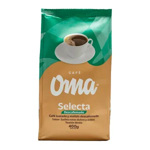 Cafe Po Oma Moido Descafeinado 400g