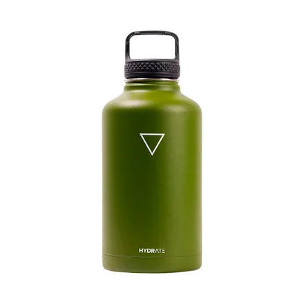 Botella Térmica Hydrate Growler 1.9 L Verde Militar
