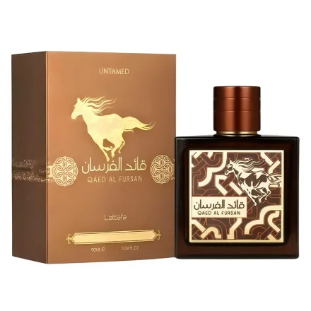 Perfume Lattafa Qaed Al Fursan Untamed Eau Parfum Unissex 90ml
