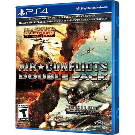 Jogo Air Conflicts Double Pack PS4