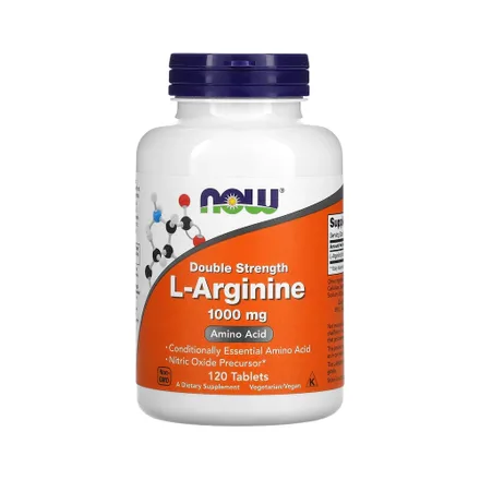 Vitamina Now Arginine 1000 Mg 120 Tabletas