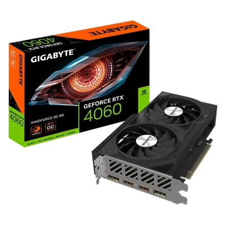 Placa Video Gigabyte Winderforce Geforce Rtx 4060 Gddr 6 Gv 8GD