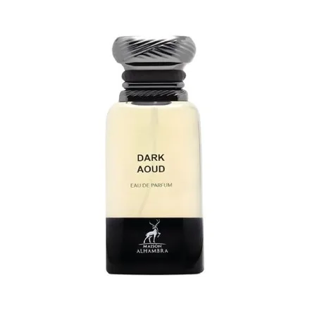 Perfume Maison Alhambra Dark Aoud Unissex Edp Agatres 80ml