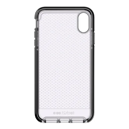 Case Tech 21 iPhone Xs Max Evo Check Series Gel Smokey