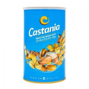 Nozes Misturadas Castania Sal Lata 400g