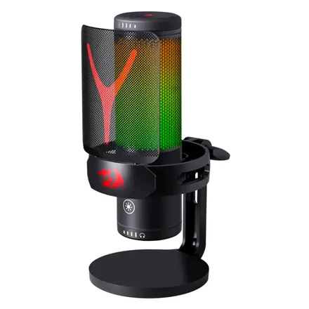 Micrófono Redragon GM301 Fenris RGB/USB-C - Black