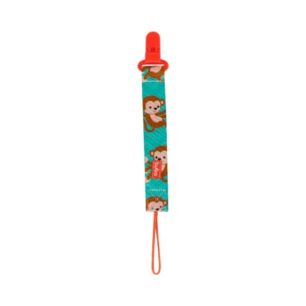 Prendedor De Chupete Buba 12048 Animal Fun Monkey